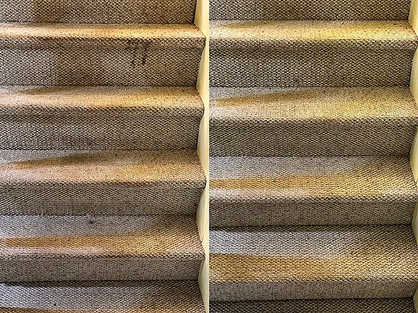 Mattress before and after cleaning - result 19